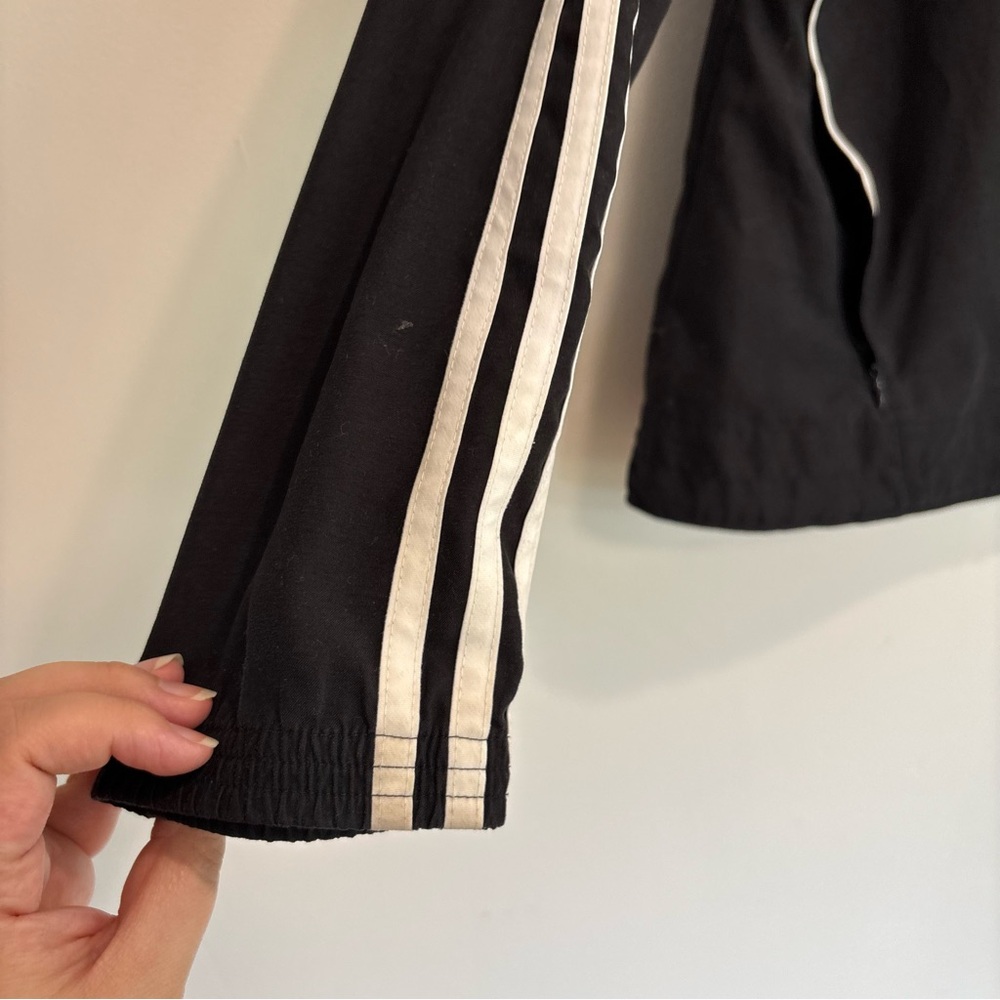Adidas Full Zip Down Jacket Medium Black And White - image 5